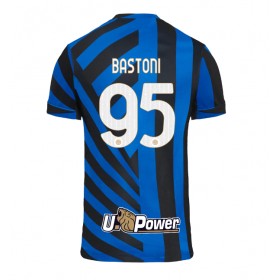 Inter Milan Alessandro Bastoni #95 Hjemme skjorte 2024-25 Kortermet